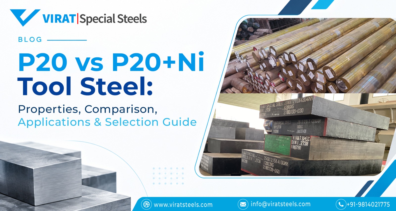 P20 vs P20+Ni Tool Steel